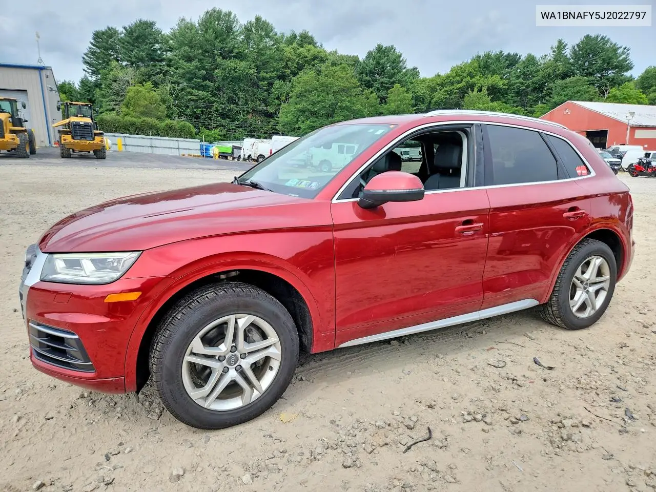 2018 Audi Q5 Premium Plus VIN: WA1BNAFY5J2022797 Lot: 61723316