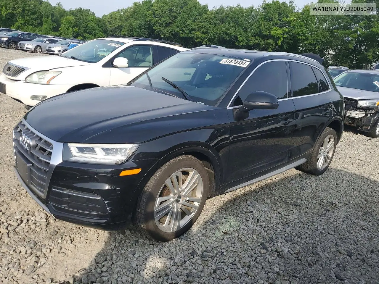2018 Audi Q5 Premium Plus VIN: WA1BNAFY2J2005049 Lot: 61870086