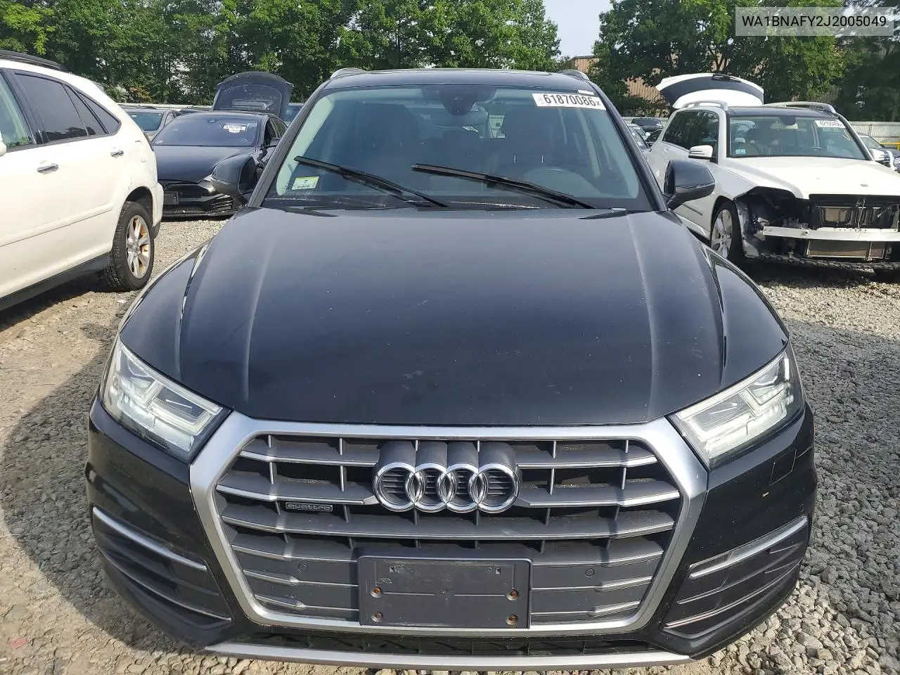 2018 Audi Q5 Premium Plus VIN: WA1BNAFY2J2005049 Lot: 61870086