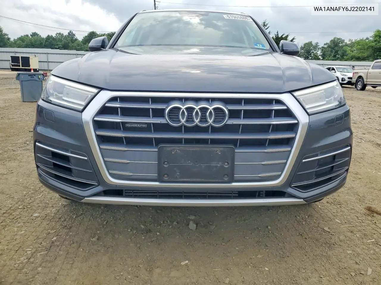 2018 Audi Q5 Premium VIN: WA1ANAFY6J2202141 Lot: 61905886