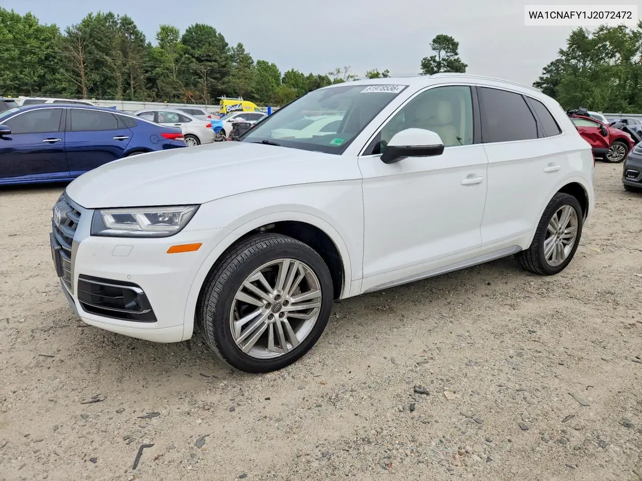 2018 Audi Q5 Prestige VIN: WA1CNAFY1J2072472 Lot: 61978536
