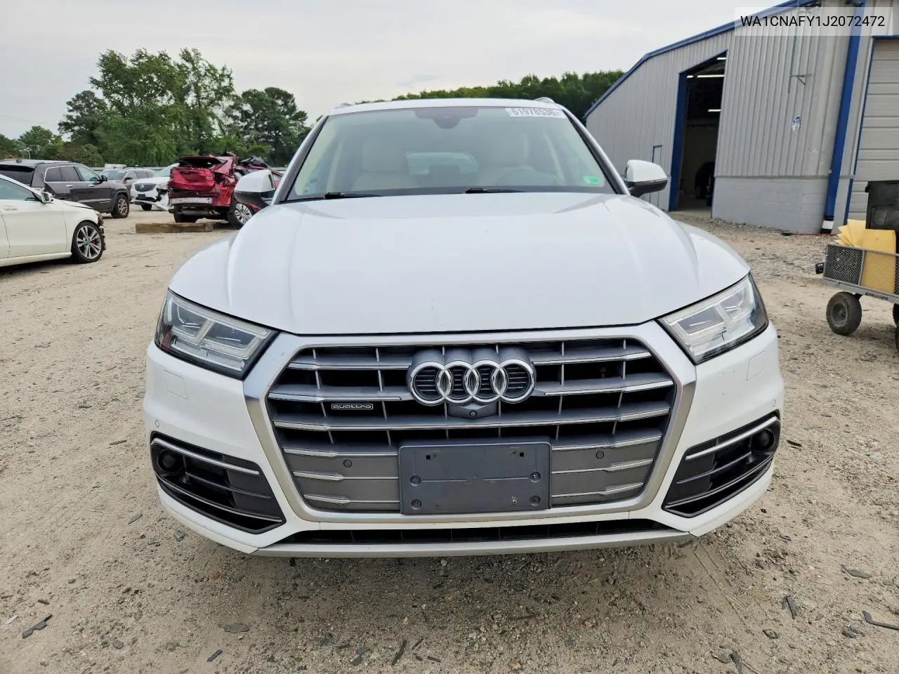2018 Audi Q5 Prestige VIN: WA1CNAFY1J2072472 Lot: 61978536