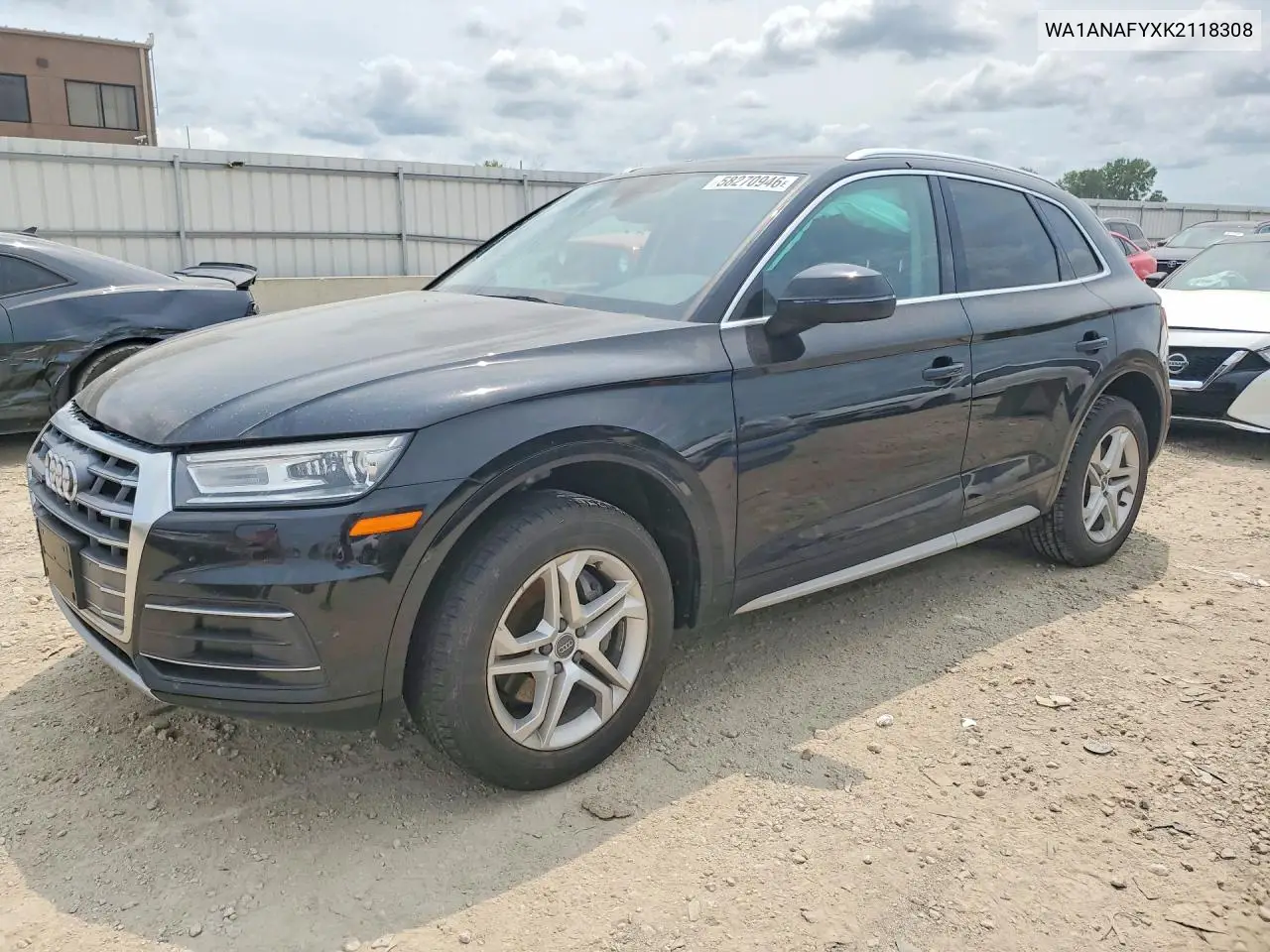 2019 Audi Q5 Premium VIN: WA1ANAFYXK2118308 Lot: 58270946