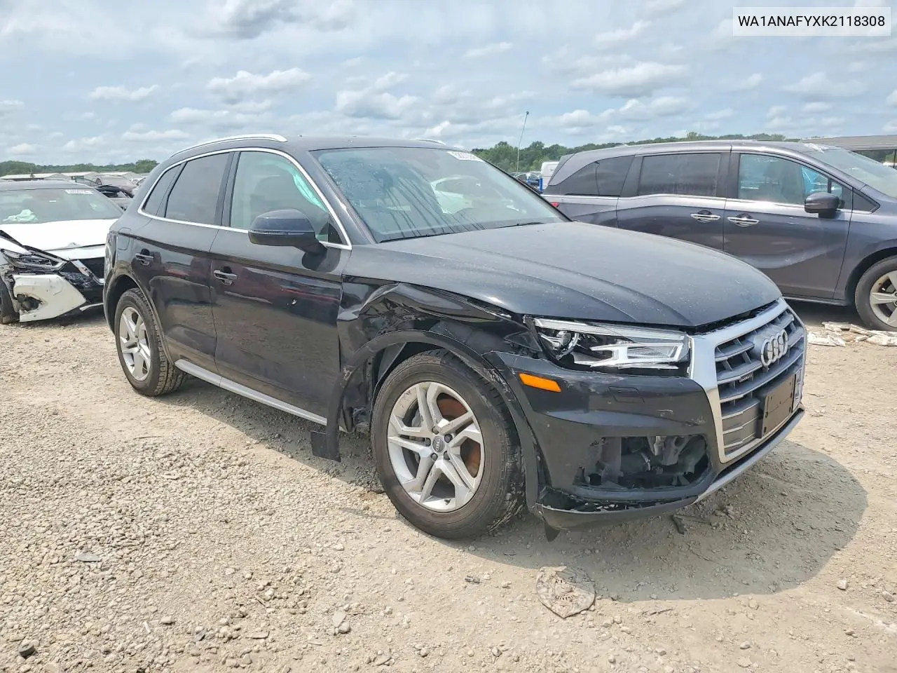 2019 Audi Q5 Premium VIN: WA1ANAFYXK2118308 Lot: 58270946