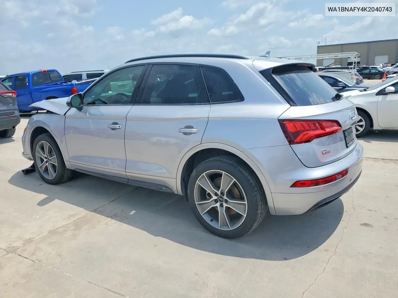 2019 Audi Q5 Premium Plus VIN: WA1BNAFY4K2040743 Lot: 58428396