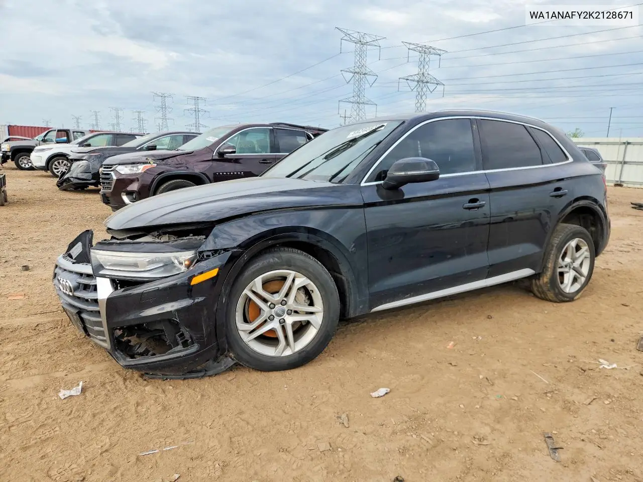 2019 Audi Q5 Premium VIN: WA1ANAFY2K2128671 Lot: 59260836