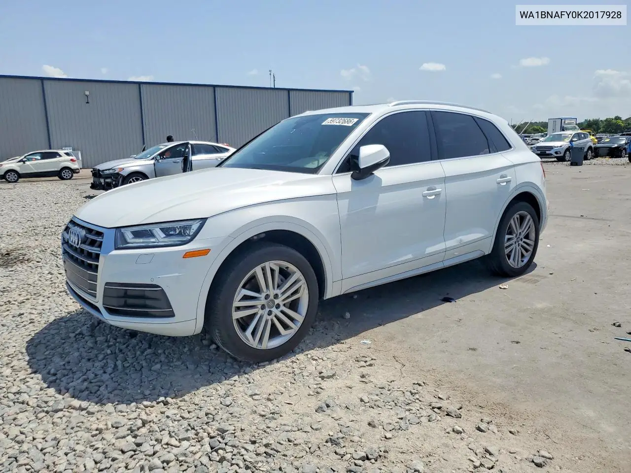 2019 Audi Q5 Premium Plus VIN: WA1BNAFY0K2017928 Lot: 59732686