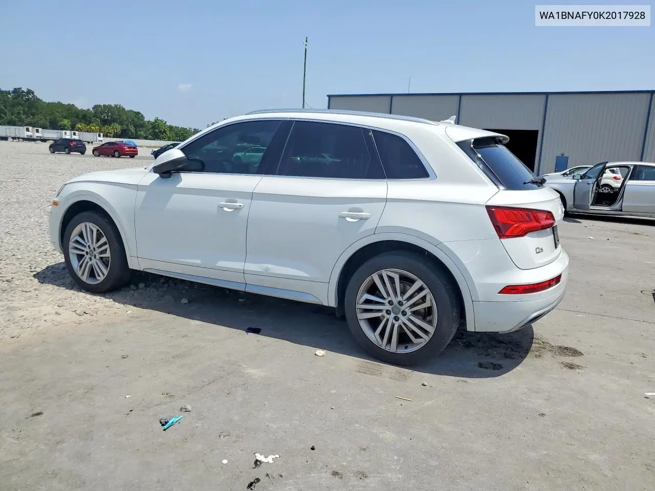 2019 Audi Q5 Premium Plus VIN: WA1BNAFY0K2017928 Lot: 59732686