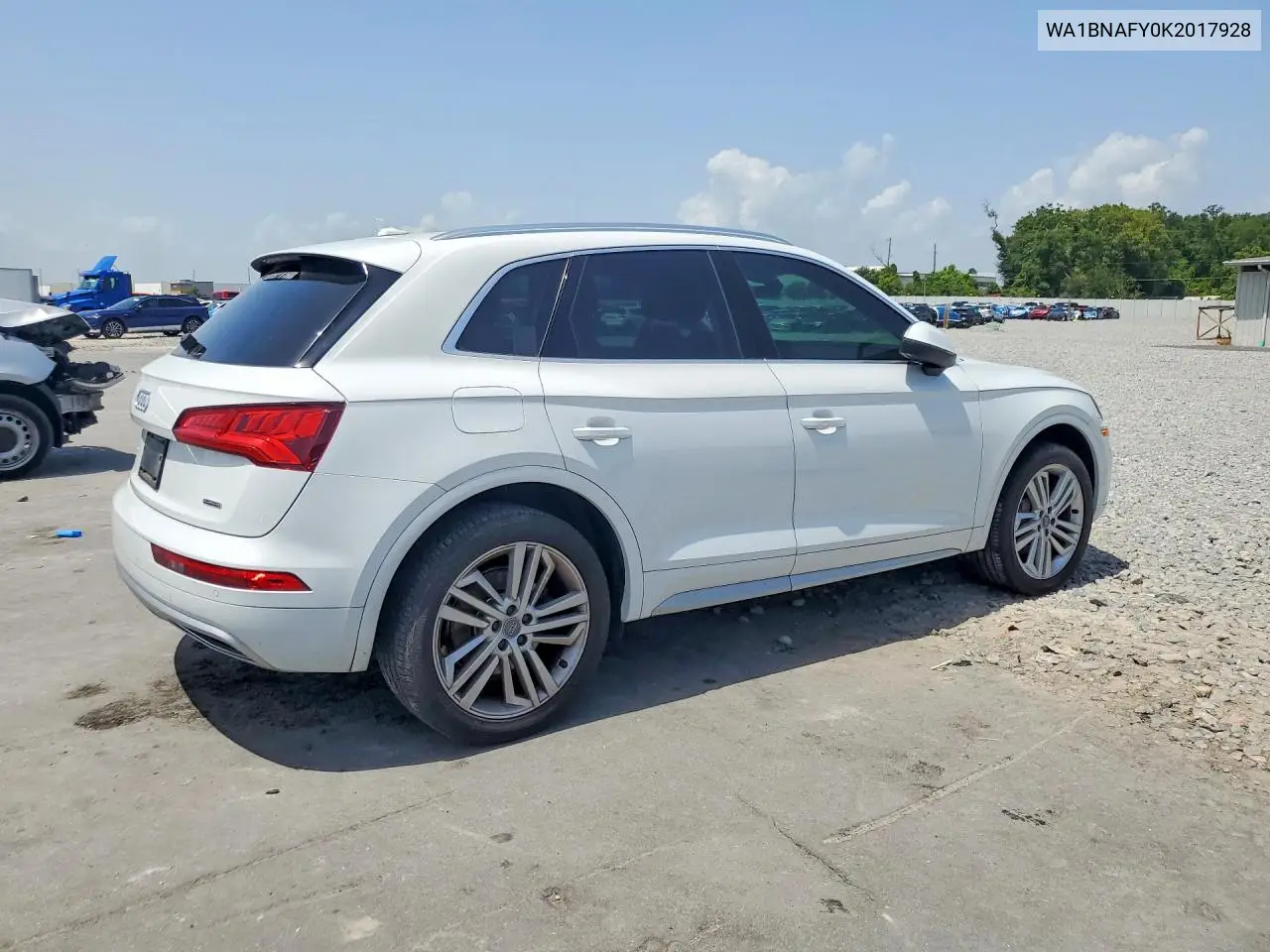 2019 Audi Q5 Premium Plus VIN: WA1BNAFY0K2017928 Lot: 59732686