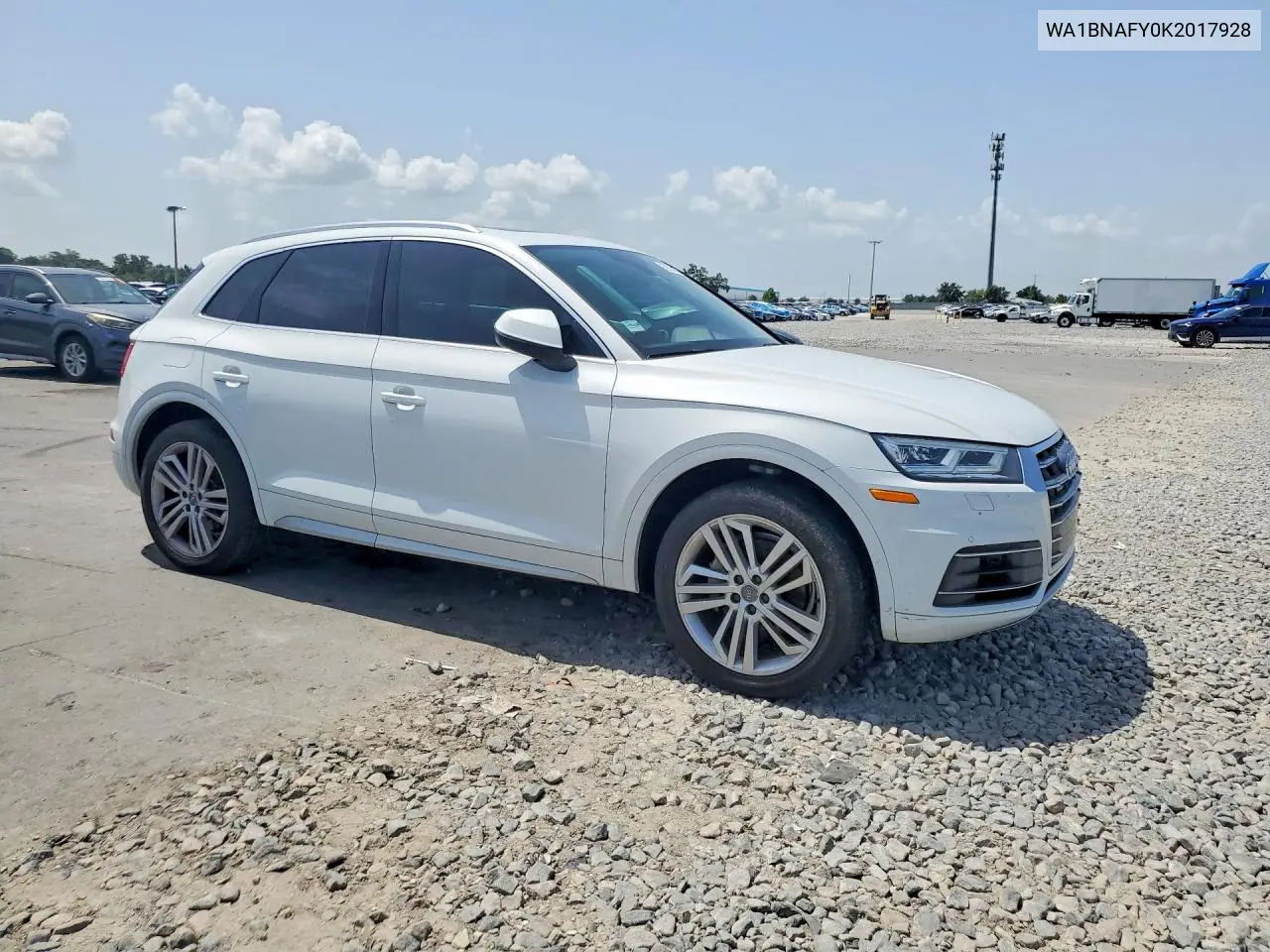 2019 Audi Q5 Premium Plus VIN: WA1BNAFY0K2017928 Lot: 59732686