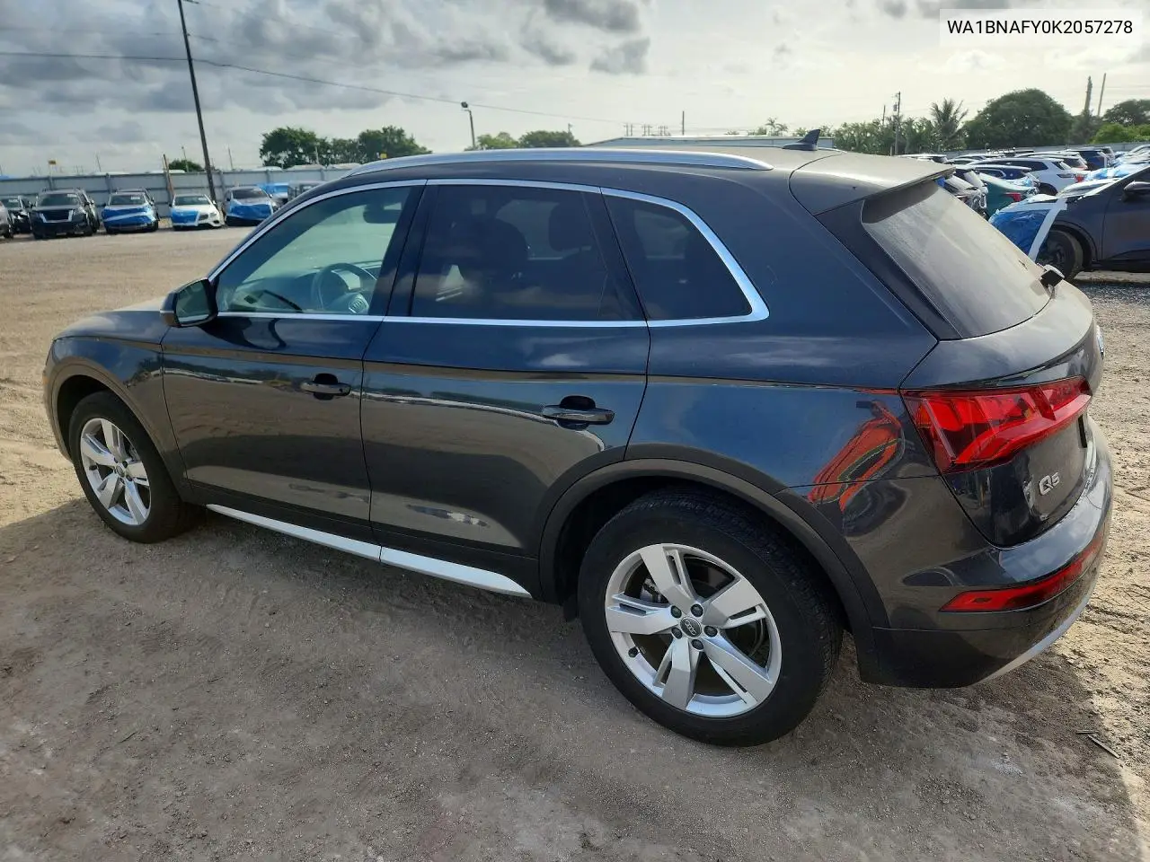 2019 Audi Q5 Premium Plus VIN: WA1BNAFY0K2057278 Lot: 59860566