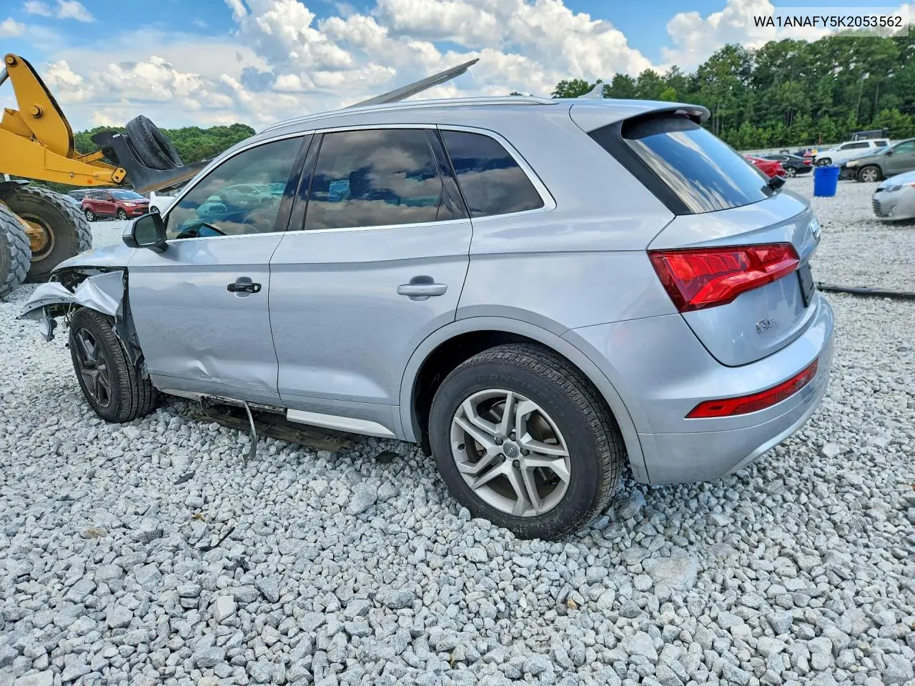 2019 Audi Q5 Premium VIN: WA1ANAFY5K2053562 Lot: 59975136
