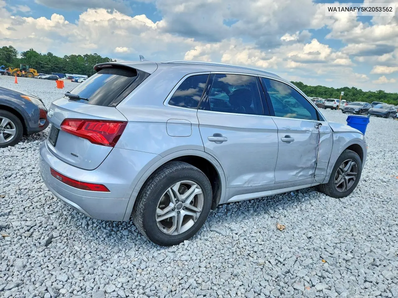 2019 Audi Q5 Premium VIN: WA1ANAFY5K2053562 Lot: 59975136