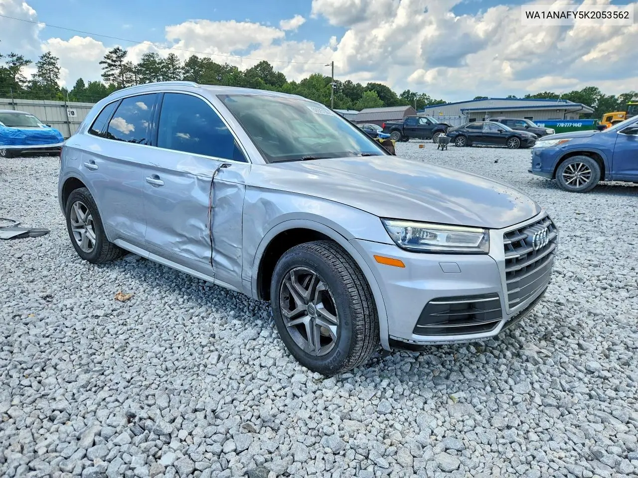 2019 Audi Q5 Premium VIN: WA1ANAFY5K2053562 Lot: 59975136