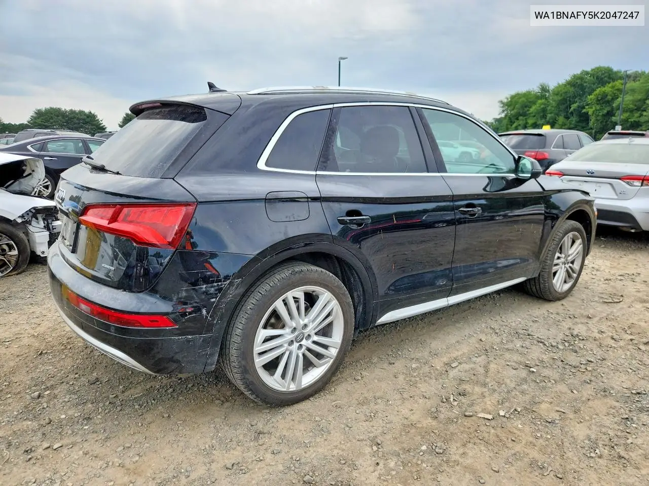 2019 Audi Q5 Premium Plus VIN: WA1BNAFY5K2047247 Lot: 60384026