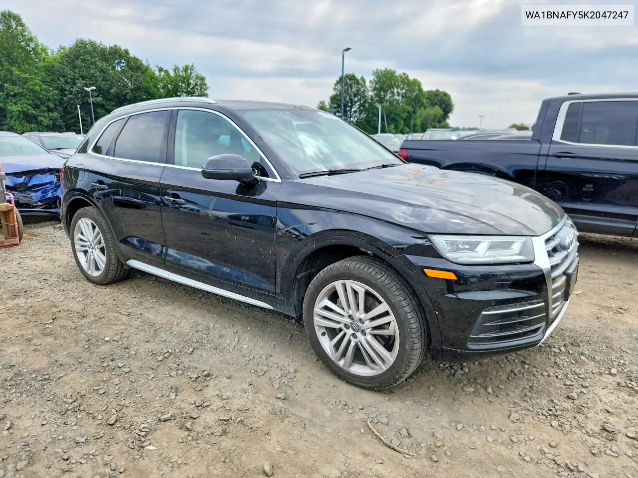 2019 Audi Q5 Premium Plus VIN: WA1BNAFY5K2047247 Lot: 60384026