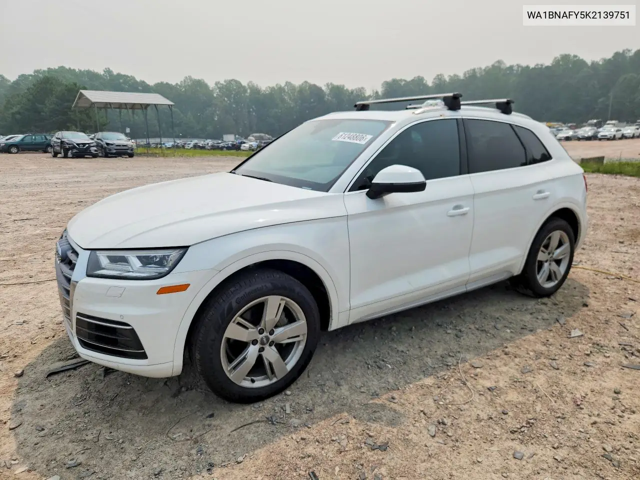 2019 Audi Q5 Premium Plus VIN: WA1BNAFY5K2139751 Lot: 61248806