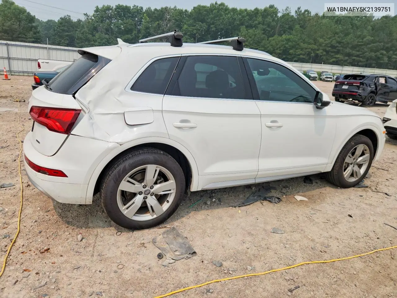 2019 Audi Q5 Premium Plus VIN: WA1BNAFY5K2139751 Lot: 61248806