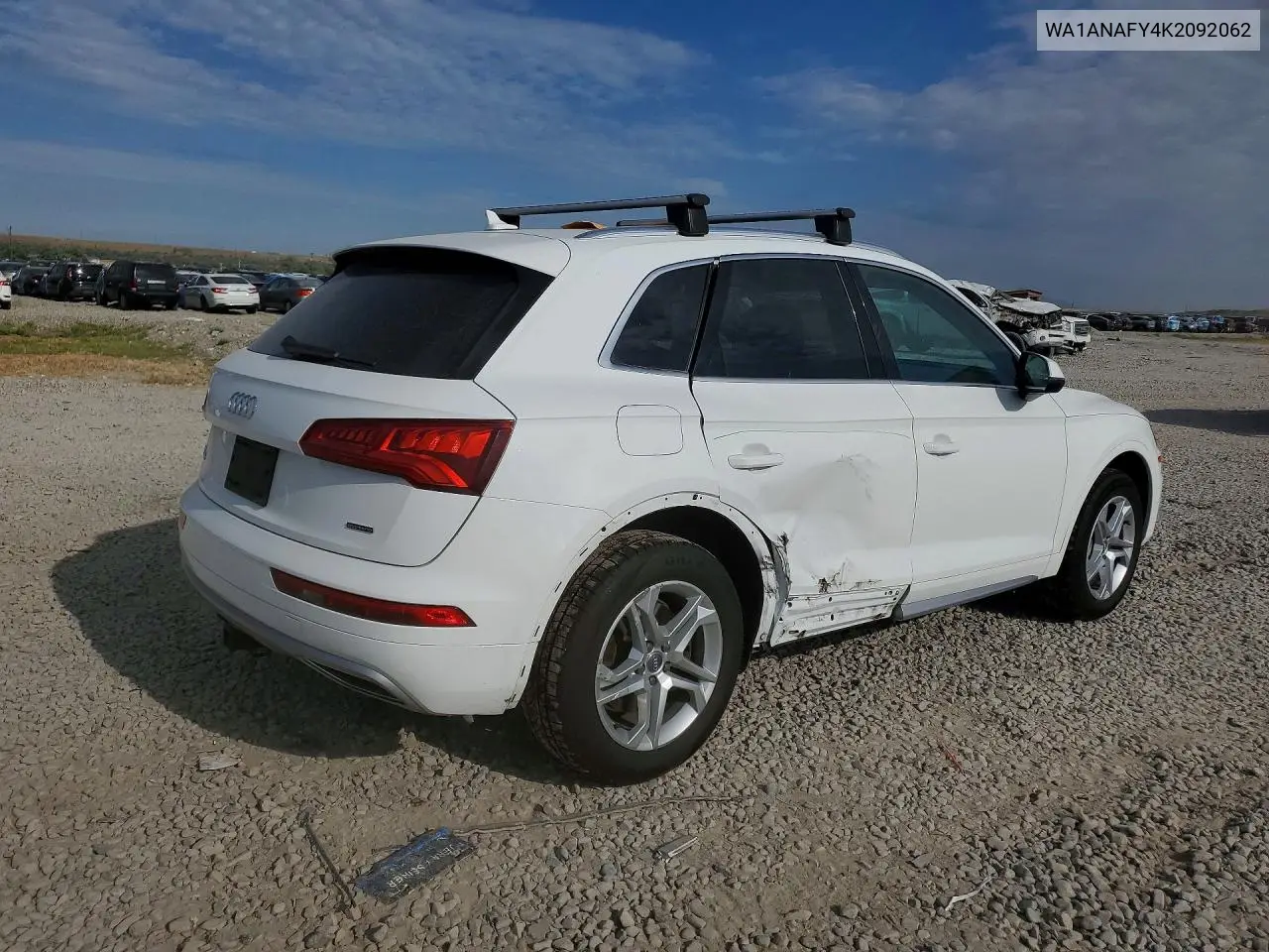 2019 Audi Q5 Premium VIN: WA1ANAFY4K2092062 Lot: 61416966
