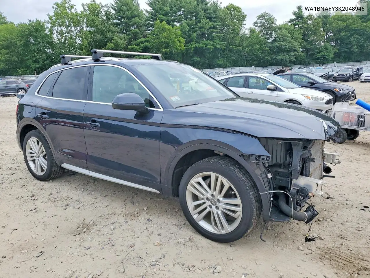 2019 Audi Q5 Premium Plus VIN: WA1BNAFY3K2048946 Lot: 61419076