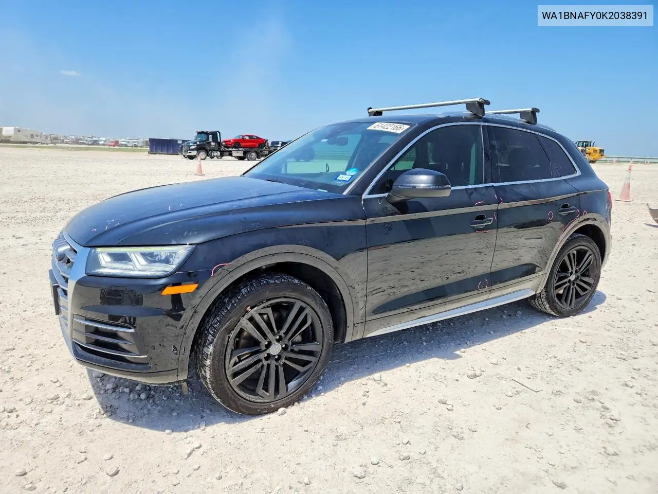2019 Audi Q5 Premium Plus VIN: WA1BNAFY0K2038391 Lot: 61422166