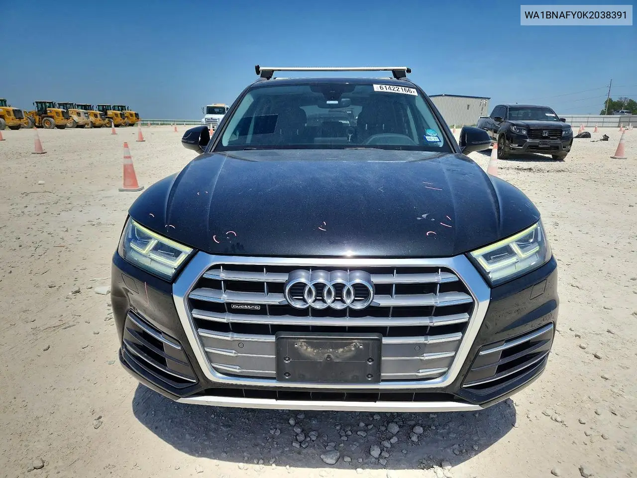 2019 Audi Q5 Premium Plus VIN: WA1BNAFY0K2038391 Lot: 61422166
