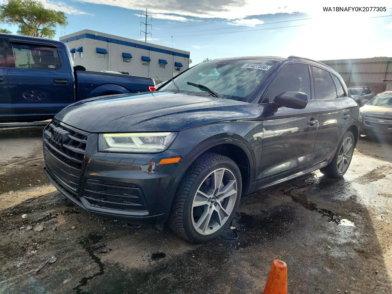 2019 Audi Q5 Premium Plus VIN: WA1BNAFY0K2077305 Lot: 61427546