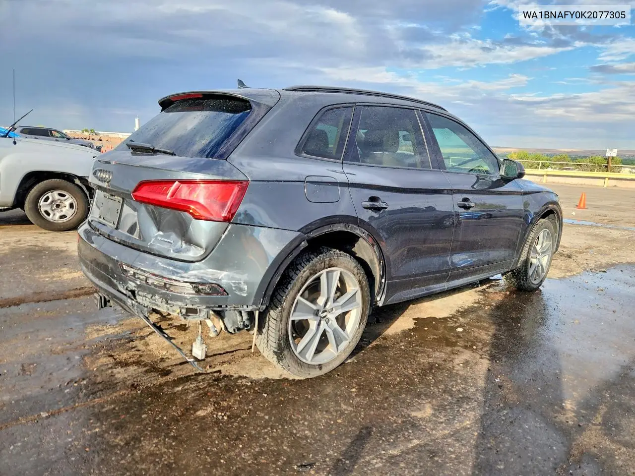 2019 Audi Q5 Premium Plus VIN: WA1BNAFY0K2077305 Lot: 61427546