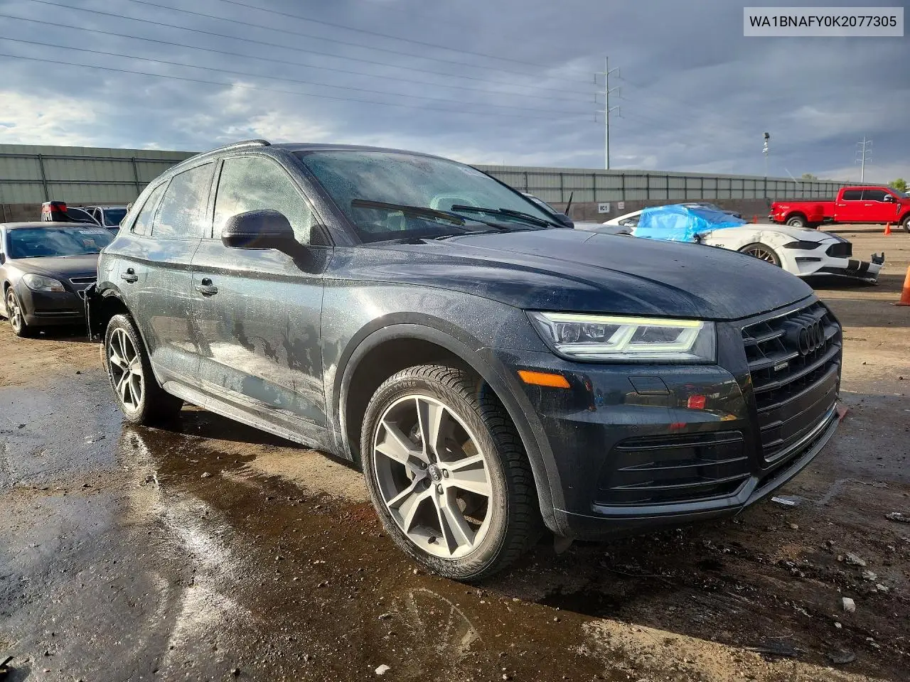 2019 Audi Q5 Premium Plus VIN: WA1BNAFY0K2077305 Lot: 61427546