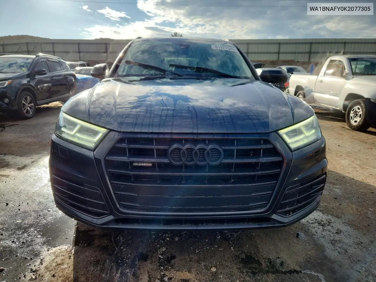 2019 Audi Q5 Premium Plus VIN: WA1BNAFY0K2077305 Lot: 61427546