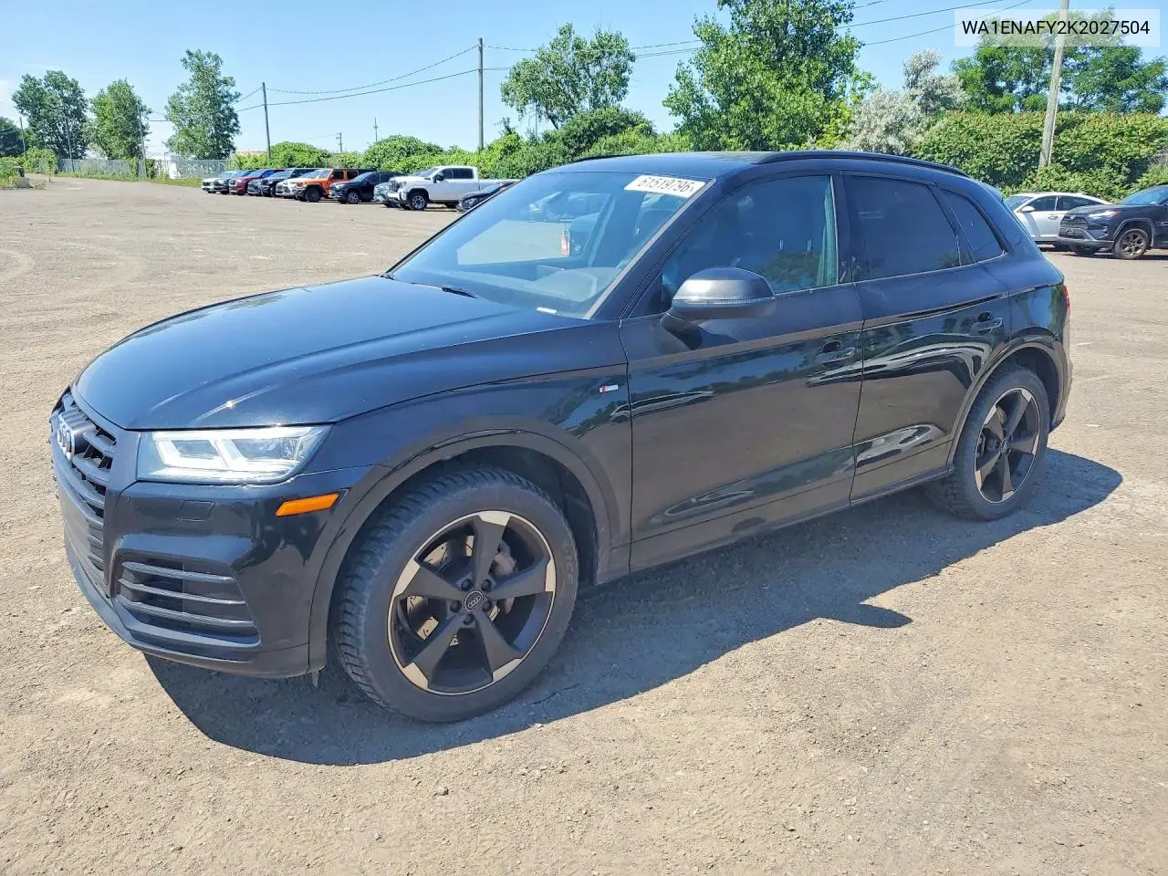 2019 Audi Q5 Progressiv S-Line VIN: WA1ENAFY2K2027504 Lot: 61519796