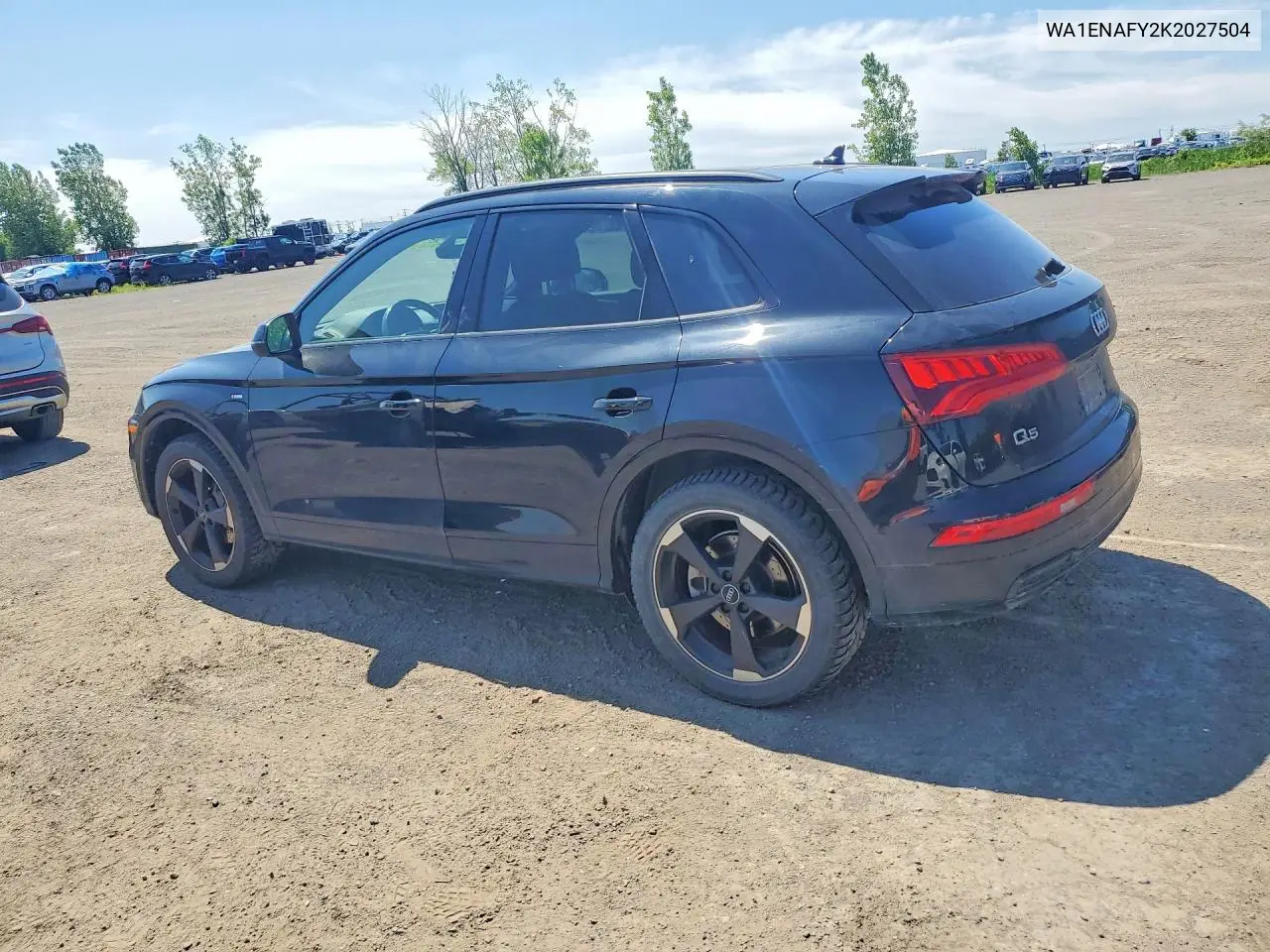 2019 Audi Q5 Progressiv S-Line VIN: WA1ENAFY2K2027504 Lot: 61519796