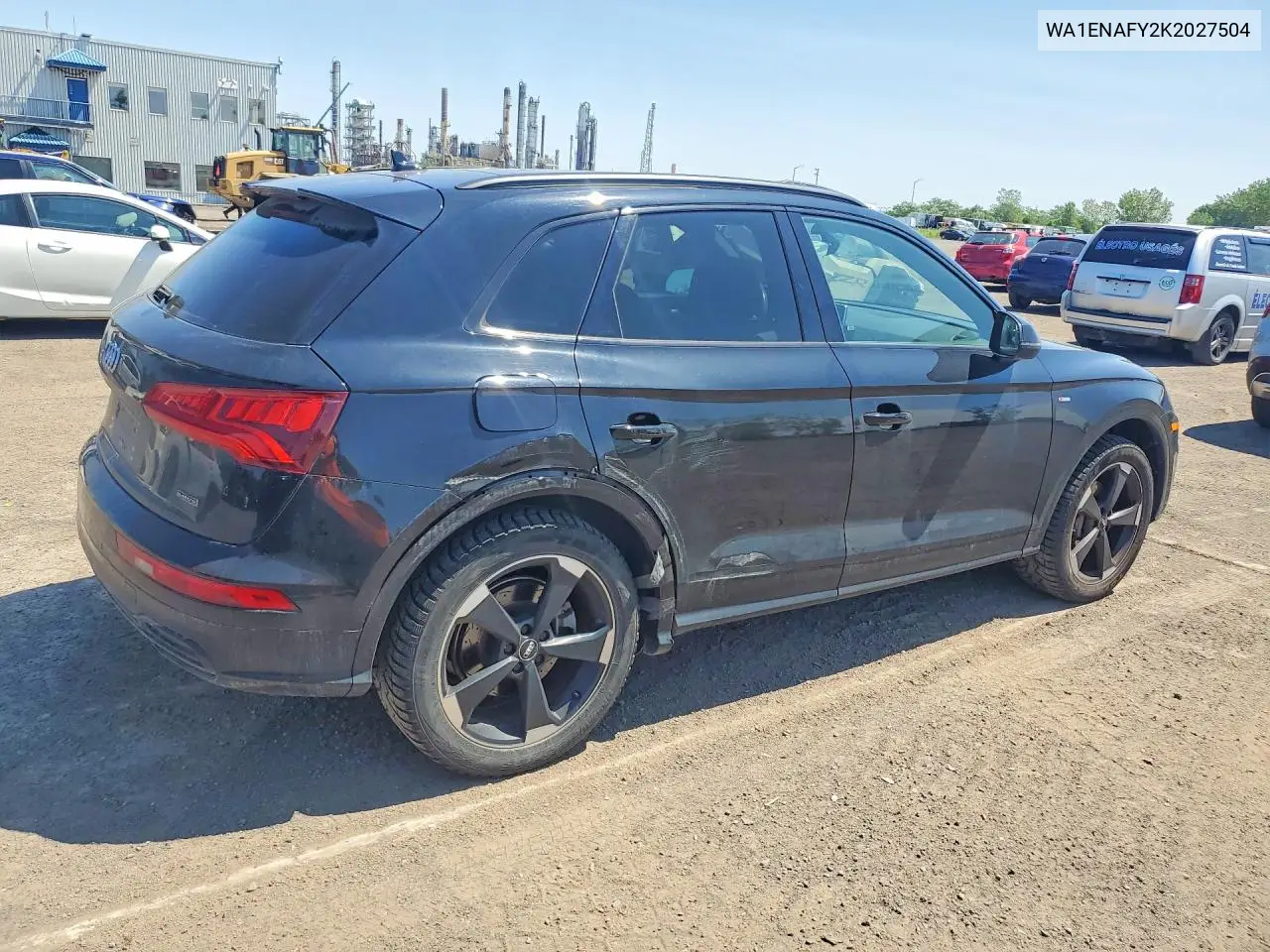 2019 Audi Q5 Progressiv S-Line VIN: WA1ENAFY2K2027504 Lot: 61519796