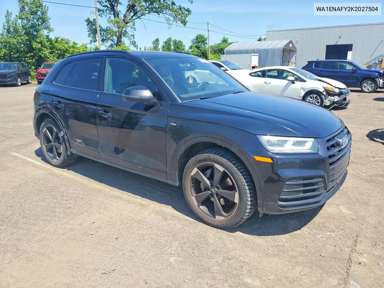 2019 Audi Q5 Progressiv S-Line VIN: WA1ENAFY2K2027504 Lot: 61519796
