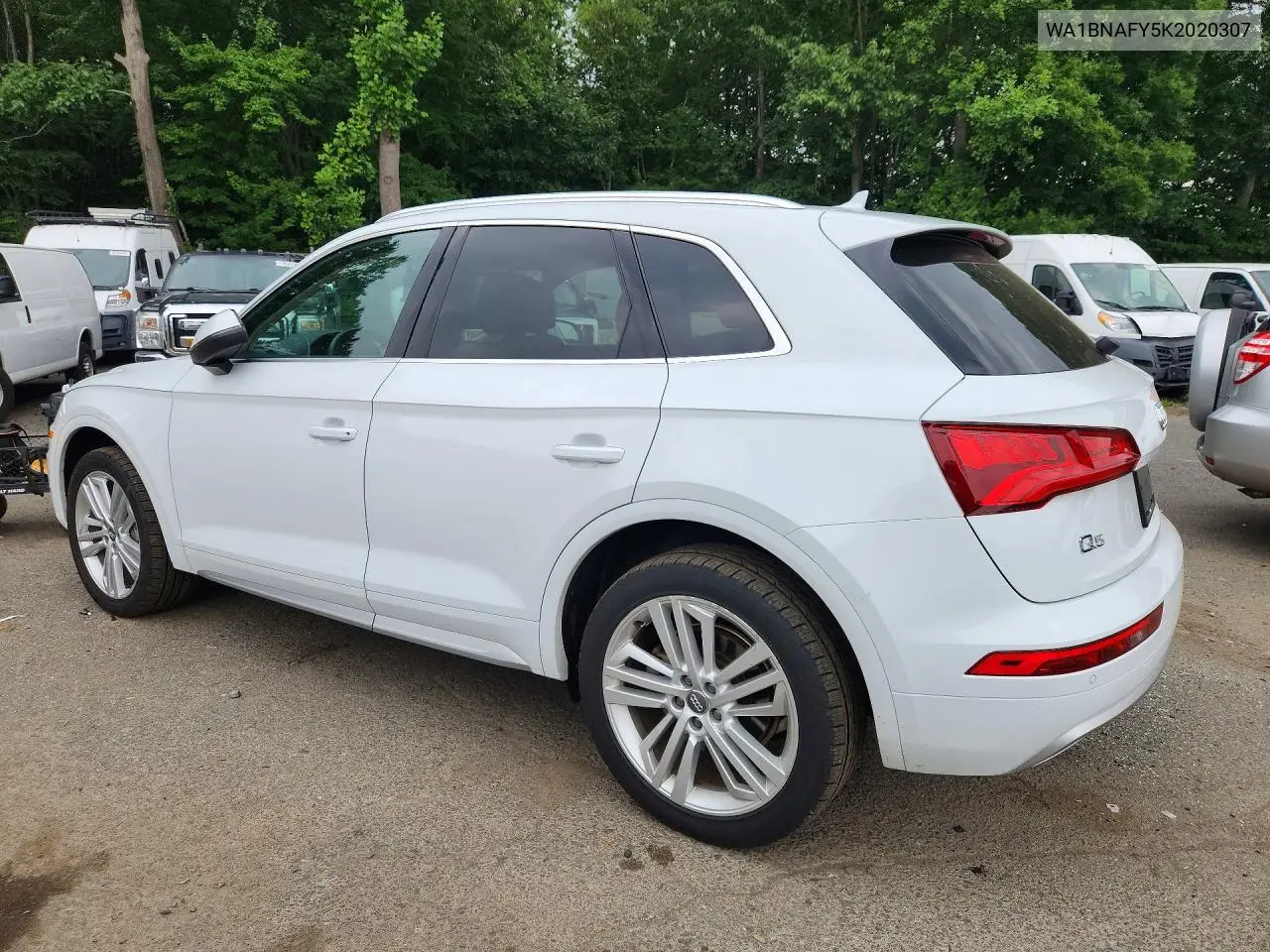 2019 Audi Q5 Premium Plus VIN: WA1BNAFY5K2020307 Lot: 61694736