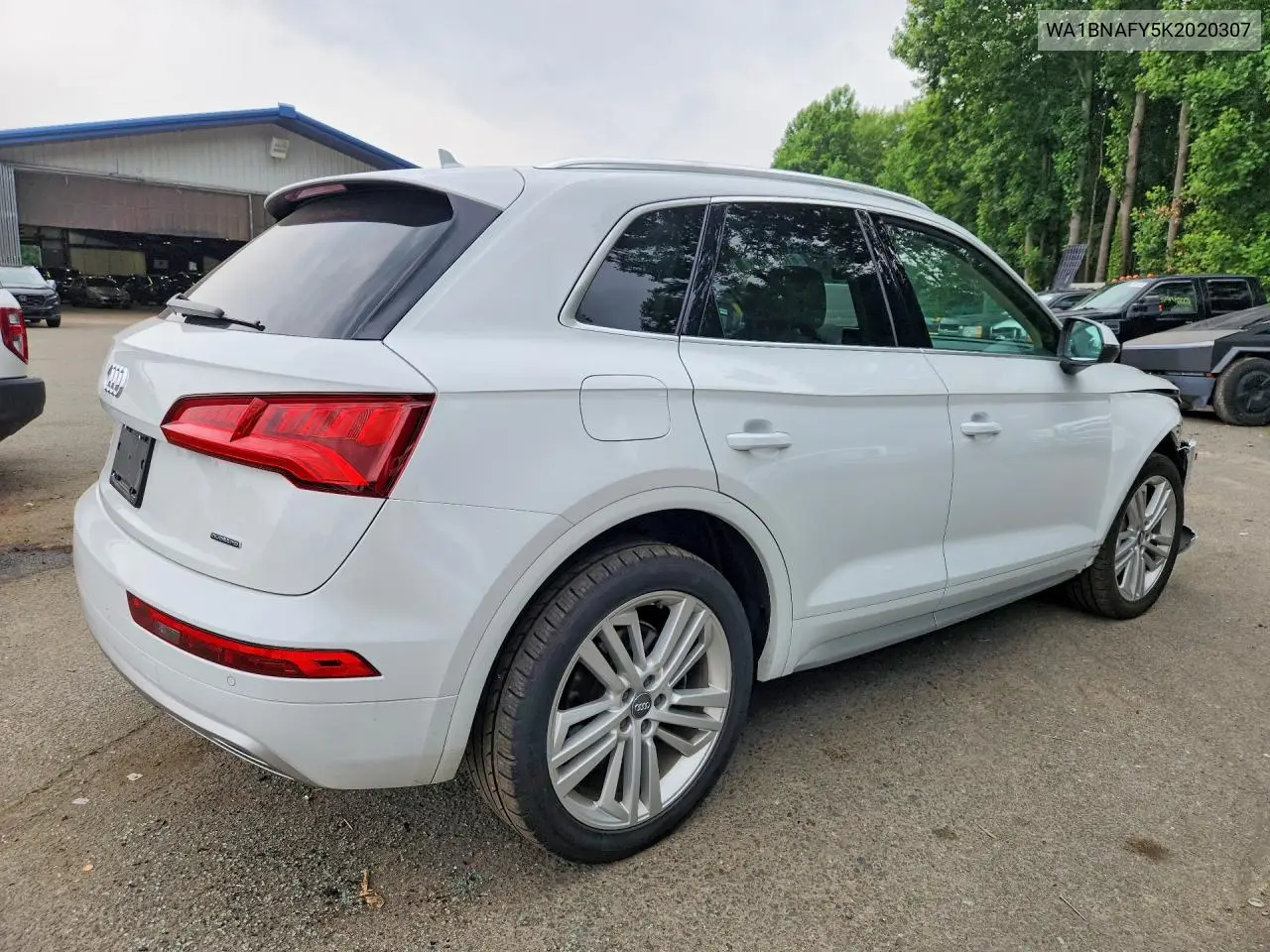 2019 Audi Q5 Premium Plus VIN: WA1BNAFY5K2020307 Lot: 61694736