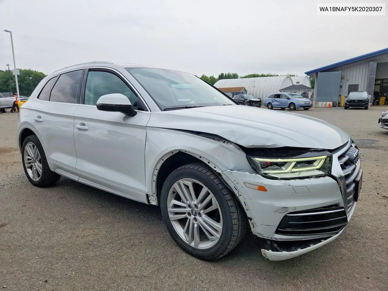 2019 Audi Q5 Premium Plus VIN: WA1BNAFY5K2020307 Lot: 61694736