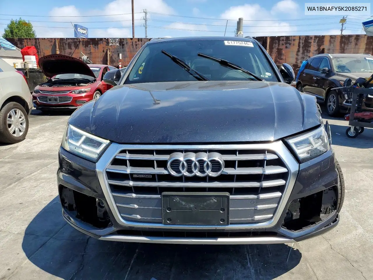 2019 Audi Q5 Premium Plus VIN: WA1BNAFY5K2085271 Lot: 61775246