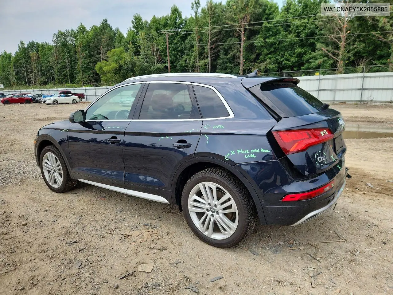 2019 Audi Q5 Prestige VIN: WA1CNAFY5K2055885 Lot: 61965916