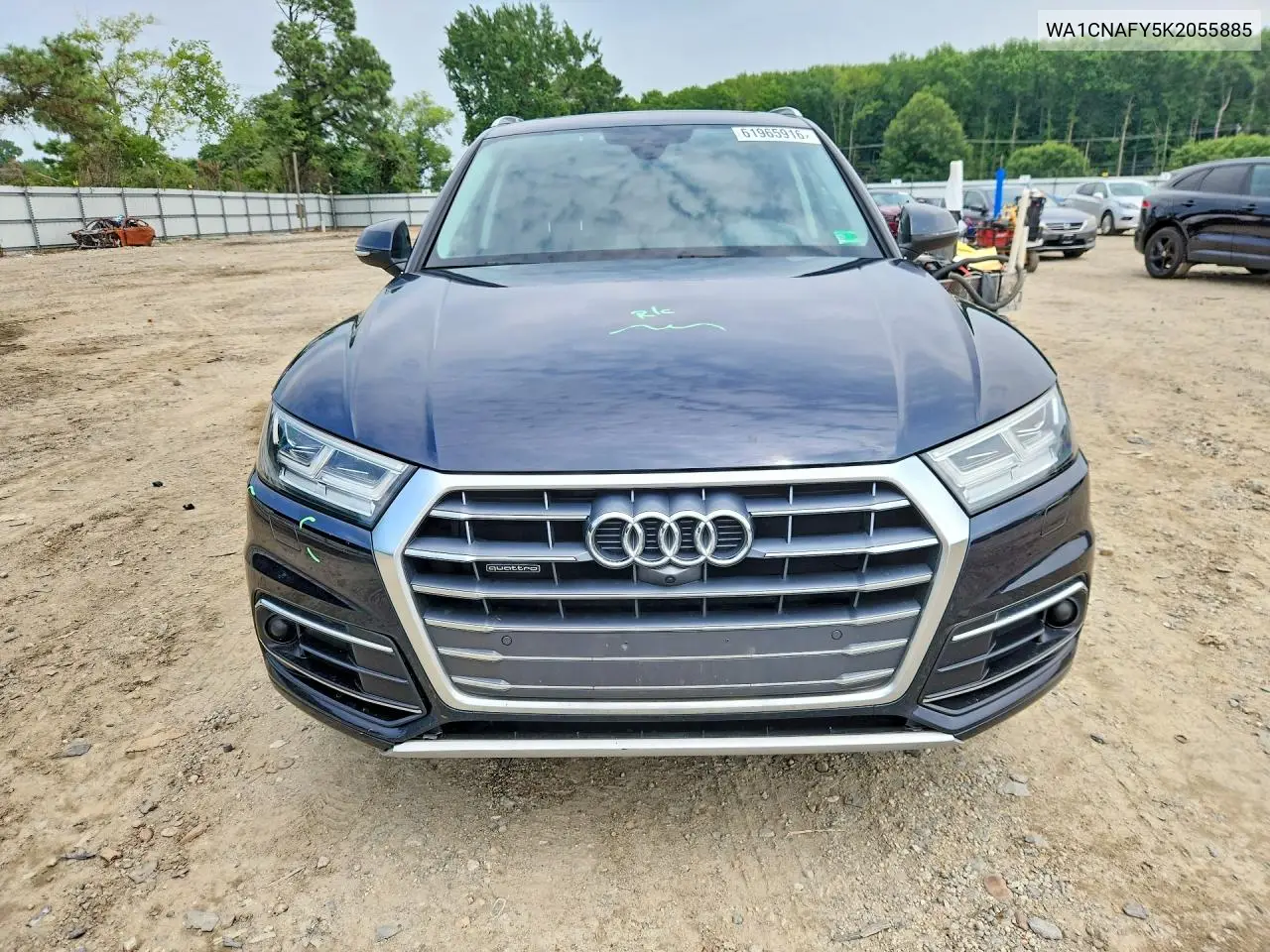 2019 Audi Q5 Prestige VIN: WA1CNAFY5K2055885 Lot: 61965916