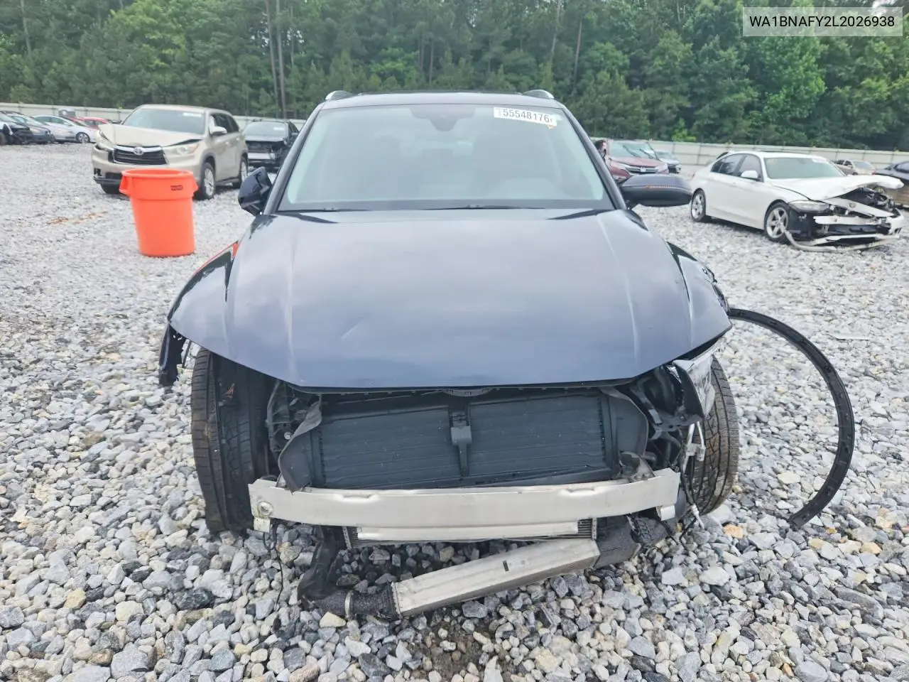 2020 Audi Q5 Premium Plus VIN: WA1BNAFY2L2026938 Lot: 55548176