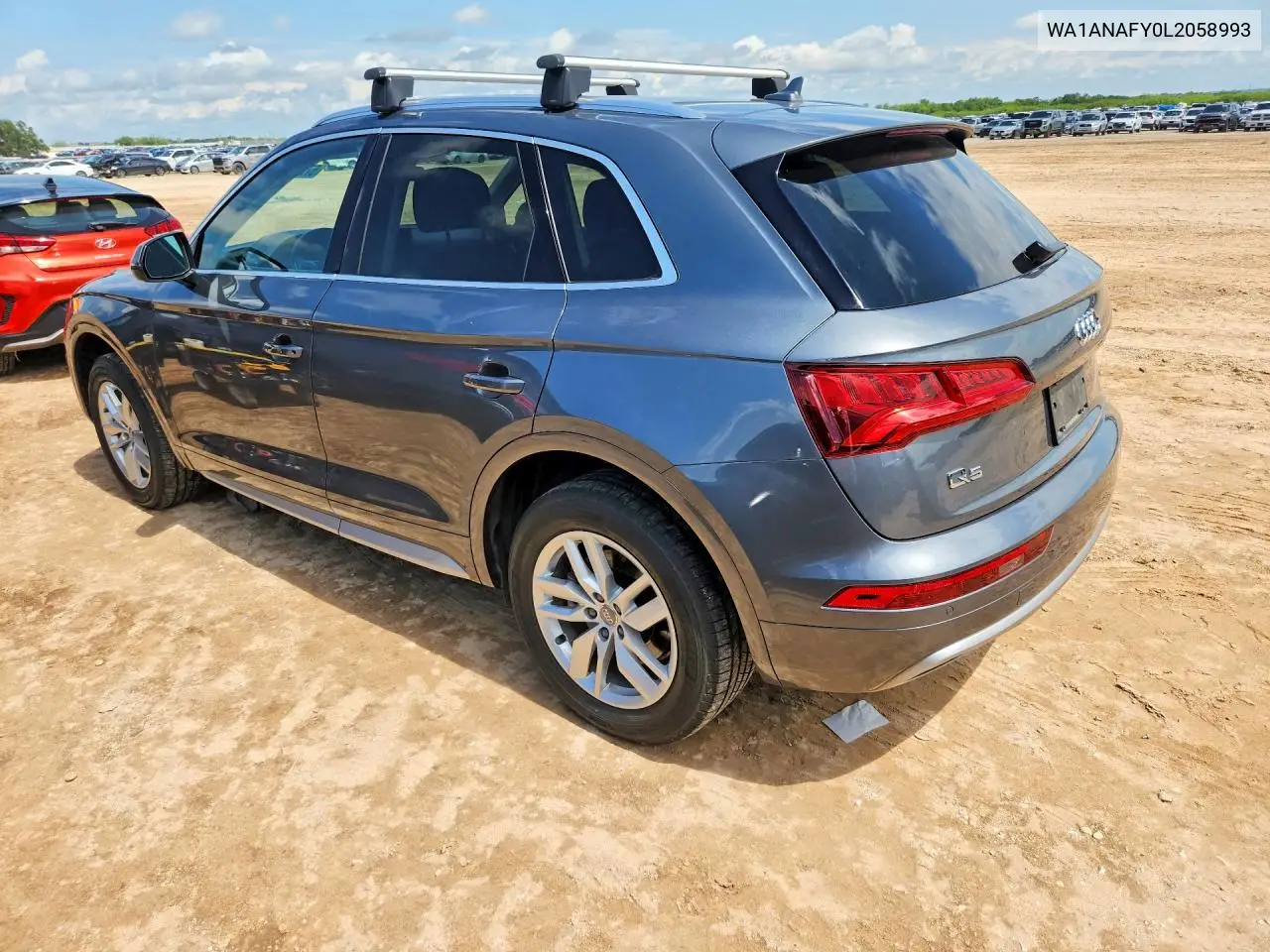 2020 Audi Q5 Premium VIN: WA1ANAFY0L2058993 Lot: 57035576