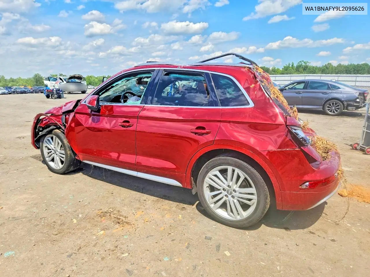 2020 Audi Q5 Premium Plus VIN: WA1BNAFY9L2095626 Lot: 58798176