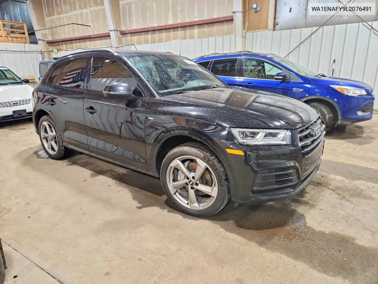 2020 Audi Q5 Premium Plus S-Line VIN: WA1ENAFY9L2076491 Lot: 60887156