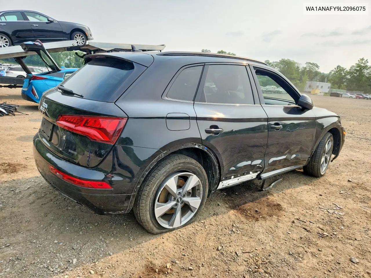 2020 Audi Q5 Premium VIN: WA1ANAFY9L2096075 Lot: 60961096