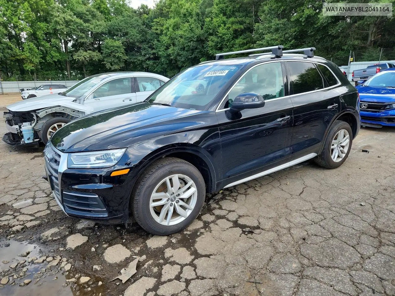 2020 Audi Q5 Premium VIN: WA1ANAFY8L2041164 Lot: 61360166