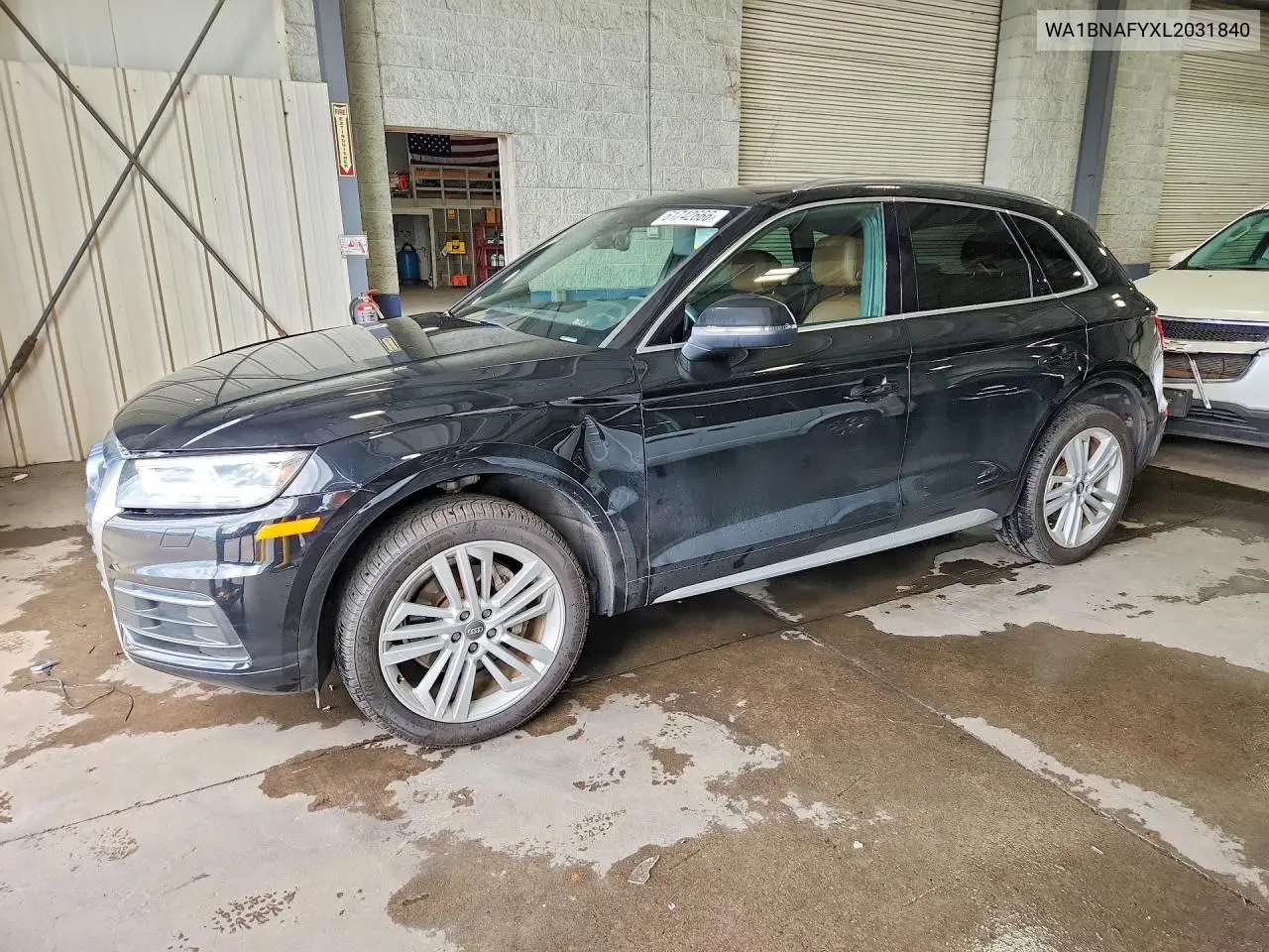 2020 Audi Q5 Premium Plus VIN: WA1BNAFYXL2031840 Lot: 61742666