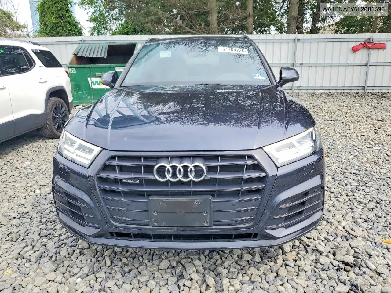2020 Audi Q5 Titanium Premium Plus VIN: WA1ENAFY6L2081695 Lot: 61784226