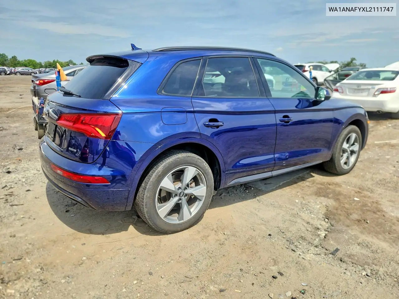 2020 Audi Q5 Premium VIN: WA1ANAFYXL2111747 Lot: 61953196