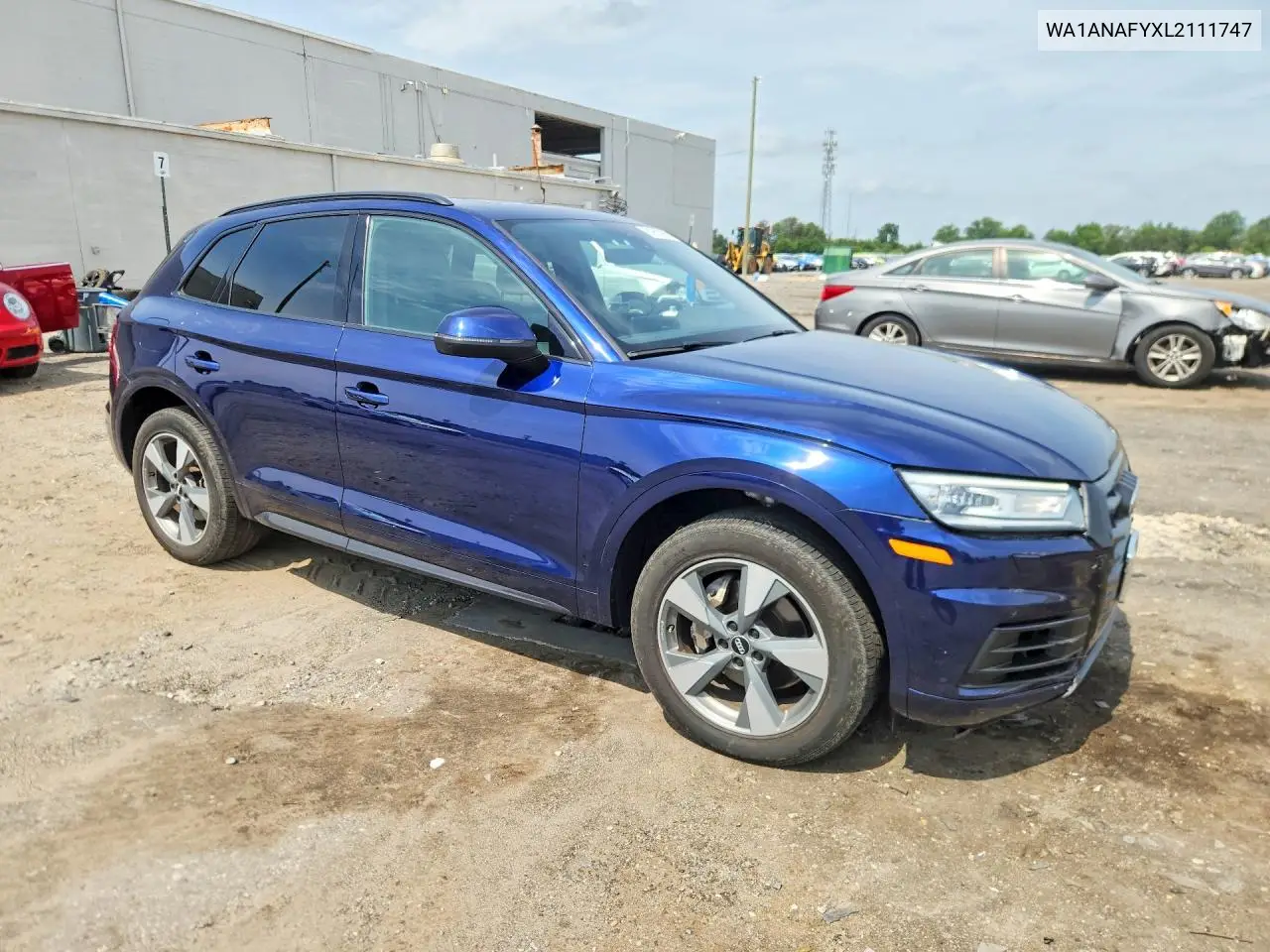 2020 Audi Q5 Premium VIN: WA1ANAFYXL2111747 Lot: 61953196